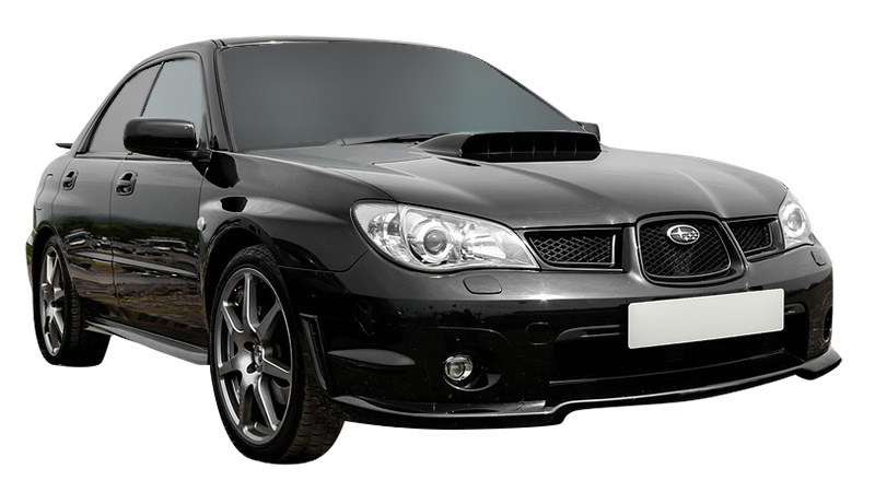 Black Subaru Impreza WRX