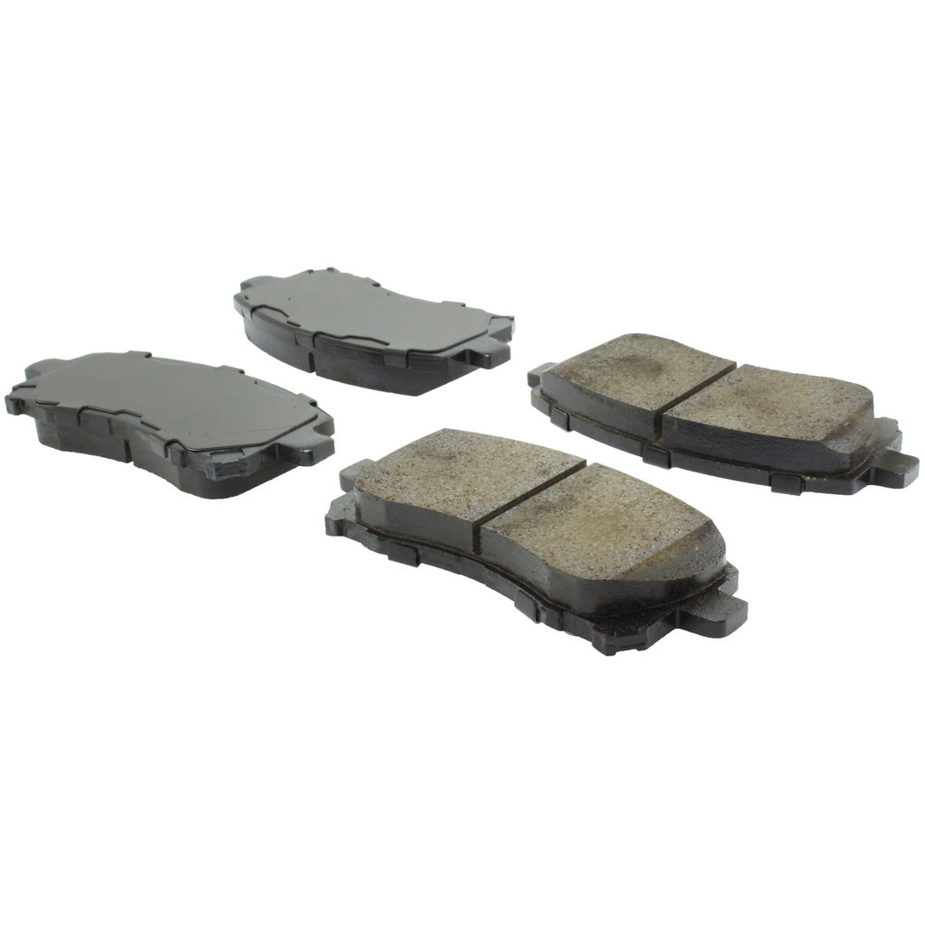 Centric 105.07210 - Posi Quiet Ceramic Disc Brake Pad, with Shims and Hardware, 2-Wheel Set