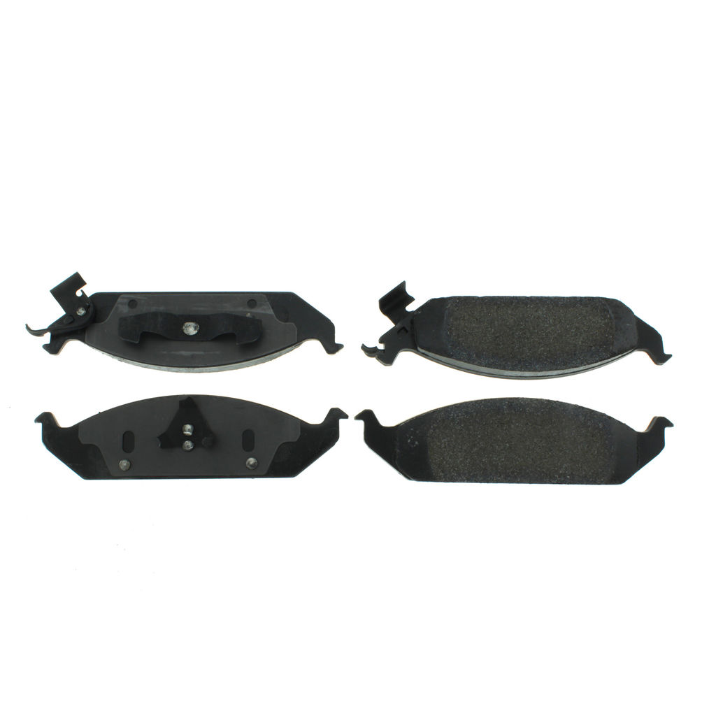 Centric 106.06500 - Posi Quiet Extended Wear Disc Brake Pad, with Shims and Hardware, 2-Wheel Set