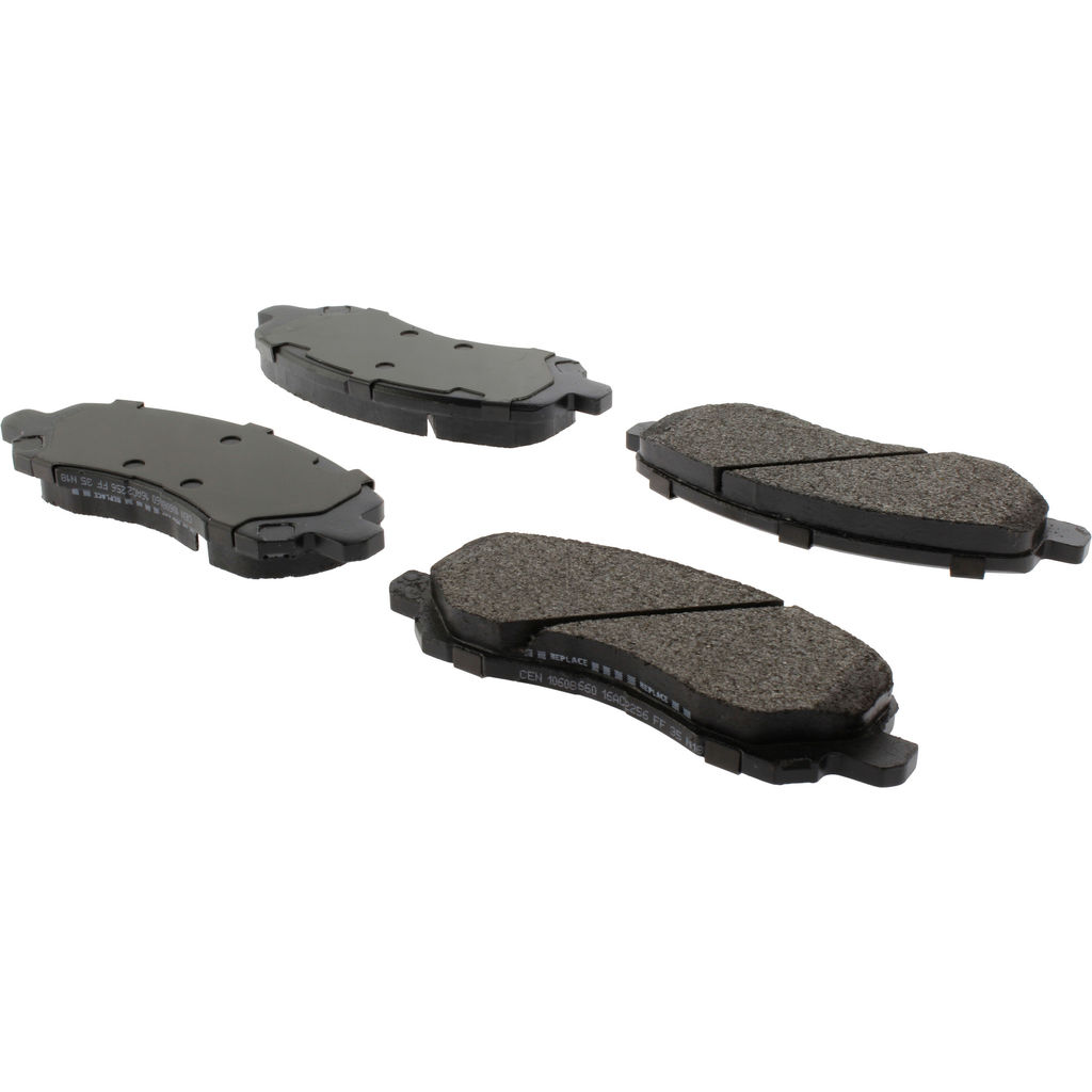 Centric 106.08660 - Posi Quiet Extended Wear Disc Brake Pad, with Shims and Hardware, 2-Wheel Set