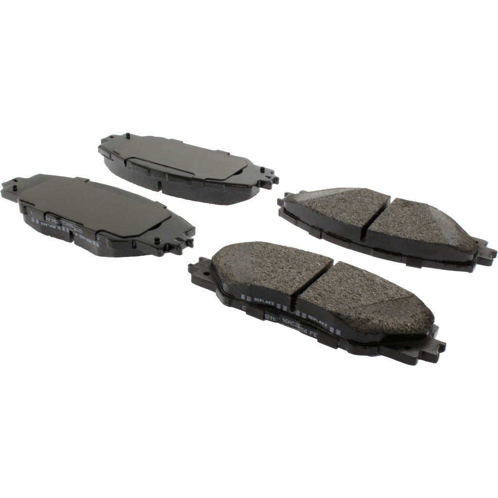 Centric 106.12110 - Front Posi Quiet Extended Wear Disc Brake Pad, with Shims and Hardware, 2-Wheel Set