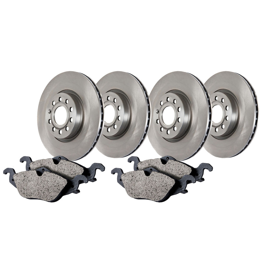 Centric 905.33012 - Select Axle Pack Disc Brake Upgrade Kit - Rotor and Pad, 4-Wheel Set