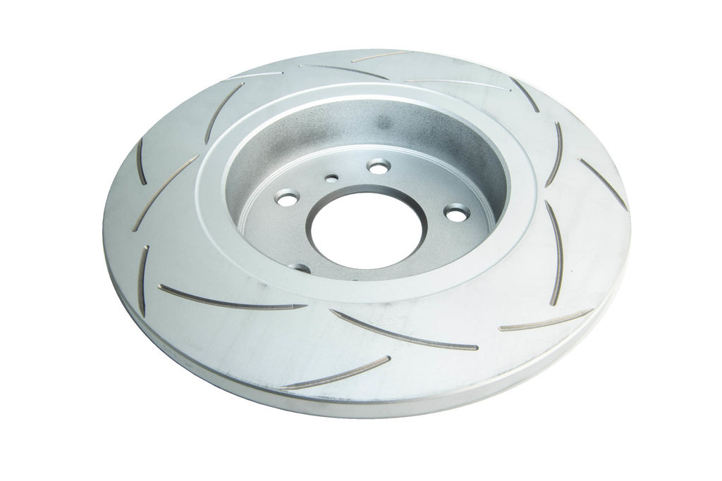 DBA DBA2185S - Slotted Street T2 Uncoated Brake Rotor