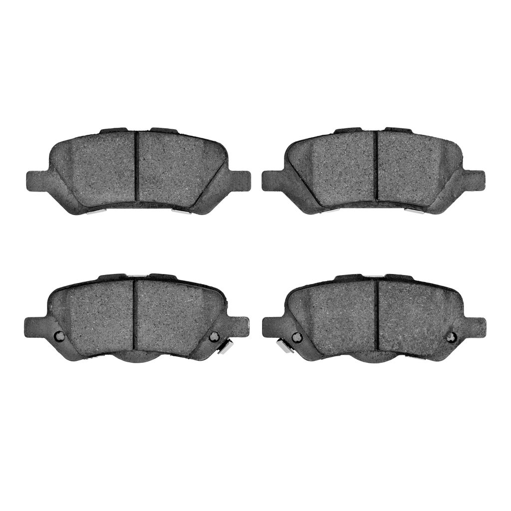 ECSiNG Brake Pads Compatible with Peugeot Speedfight 2 Jetforce C-Tech  Elyseo 50 Front and Rear Wheels Half Metal 45 x 35 mm 25 mm Hole Diameter 2
