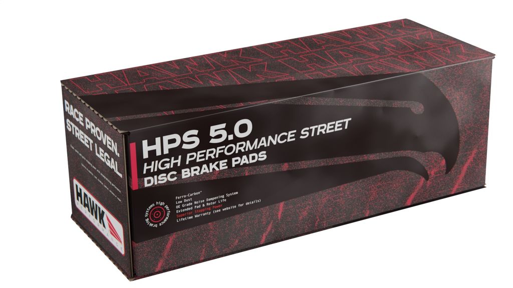 Hawk Performance HB103B.590 - HPS 5.0 Brake Pads, 2 Wheel Set