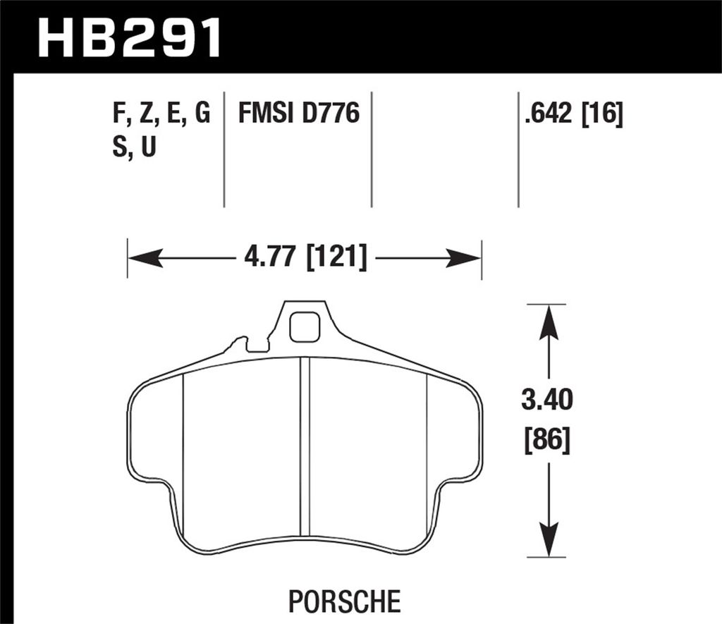 Hawk Performance HB291U.642 - DTC-70 Brake Pads, 2 Wheel Set, Race Use Only