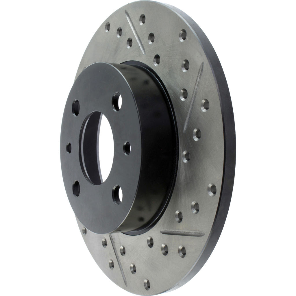 Stoptech 127.04001L - Sport Drilled and Slotted Brake Rotor