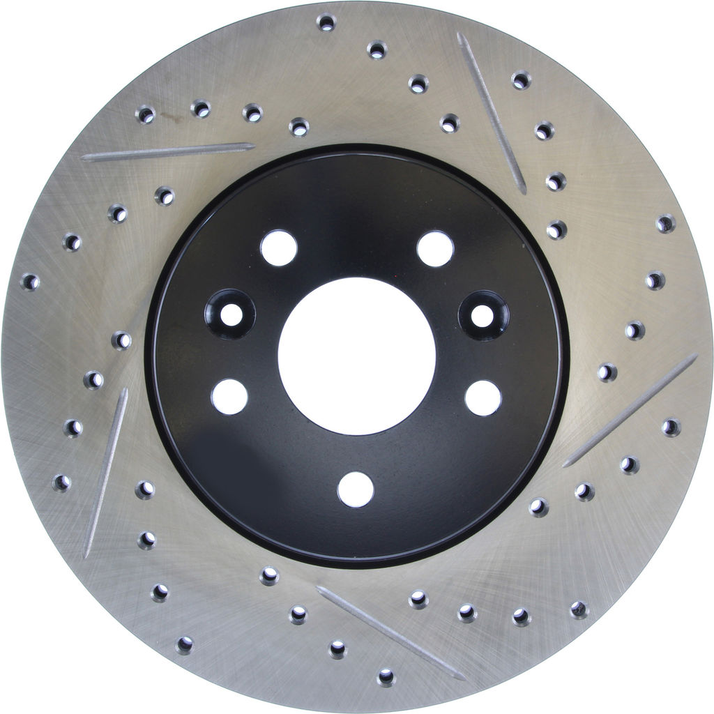 Stoptech 127.20016L - Sport Drilled and Slotted Brake Rotor