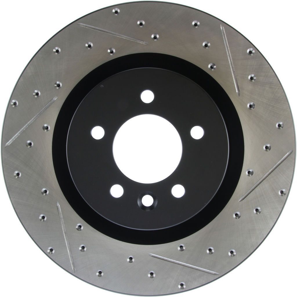 Stoptech 127.22011L - Sport Drilled and Slotted Brake Rotor