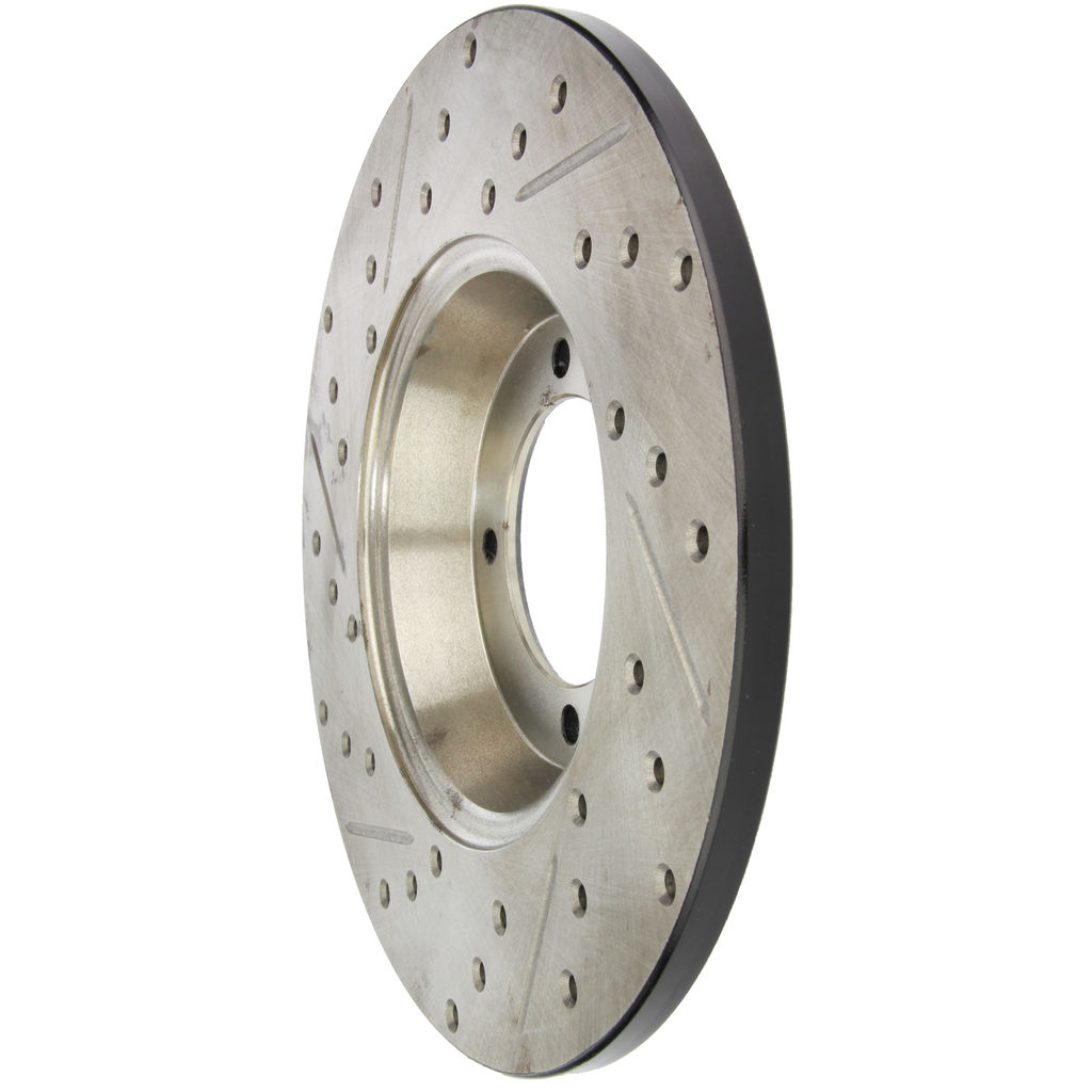 Stoptech 127.30002L - Sport Drilled and Slotted Brake Rotor