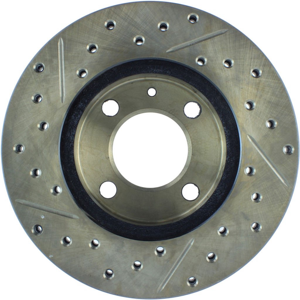Stoptech 127.33012L - Sport Drilled and Slotted Brake Rotor