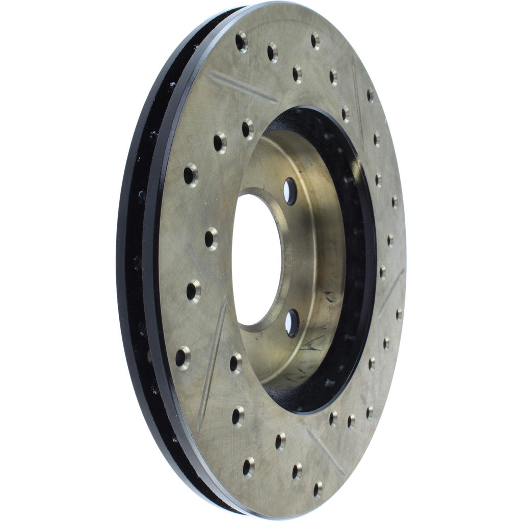 Stoptech 127.33012R - Sport Drilled and Slotted Brake Rotor