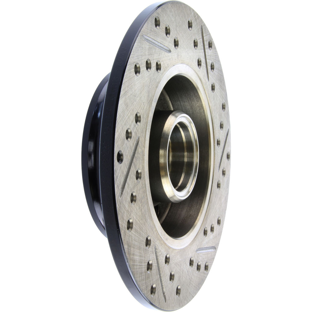 Stoptech 127.33035CR - Sportstop Cryo Drilled and Slotted Brake Rotor