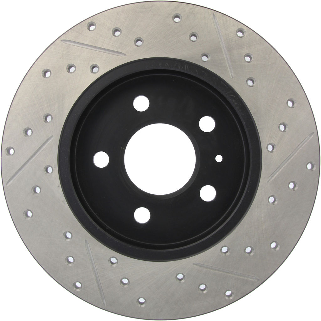 Stoptech 127.33097CR - Sportstop Cryo Drilled and Slotted Brake Rotor