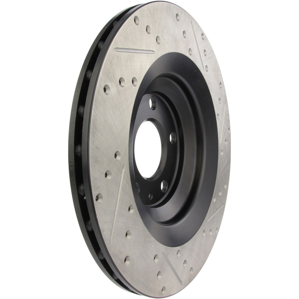 Stoptech 127.33101R - Sport Drilled and Slotted Brake Rotor