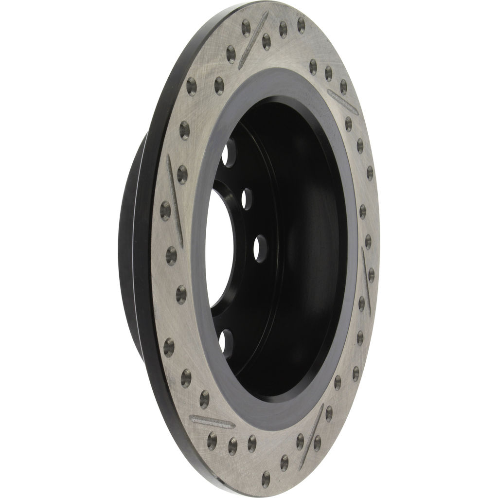 Stoptech 127.34159CL - Sportstop Cryo Drilled and Slotted Brake Rotor