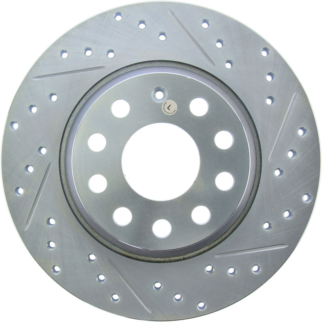 Stoptech 227.33099L - Select Sport Drilled and Slotted Brake Rotor