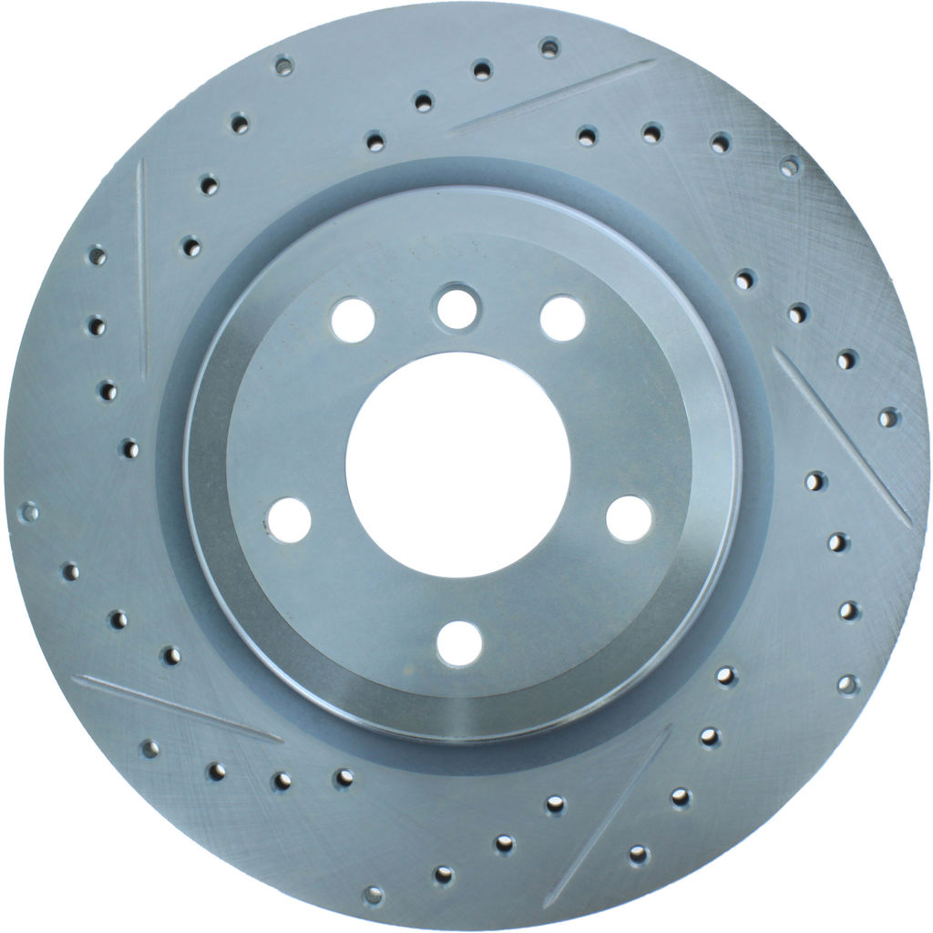 Stoptech 227.34080R - Select Sport Drilled and Slotted Brake Rotor