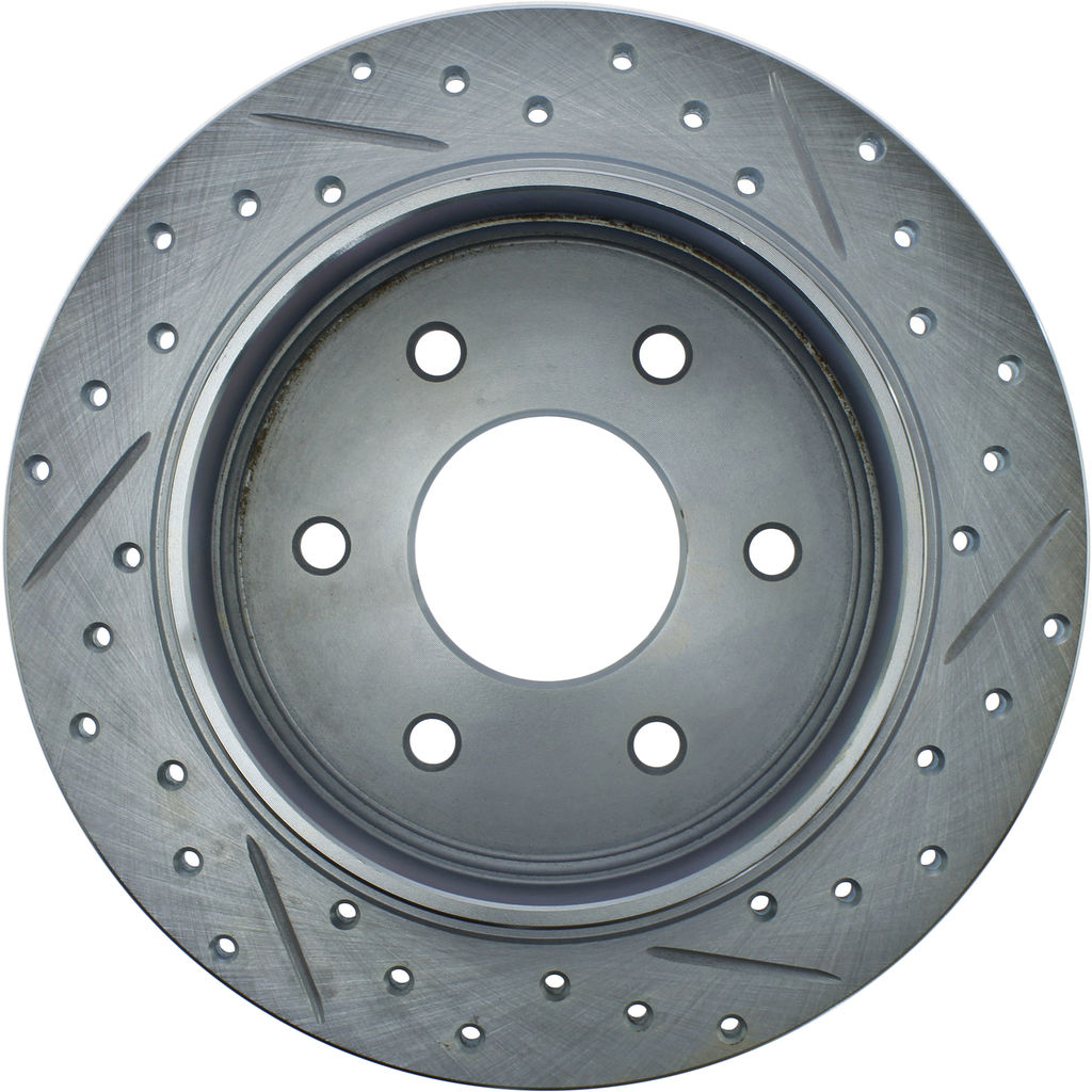 Stoptech 227.42081R - Select Sport Drilled and Slotted Brake Rotor