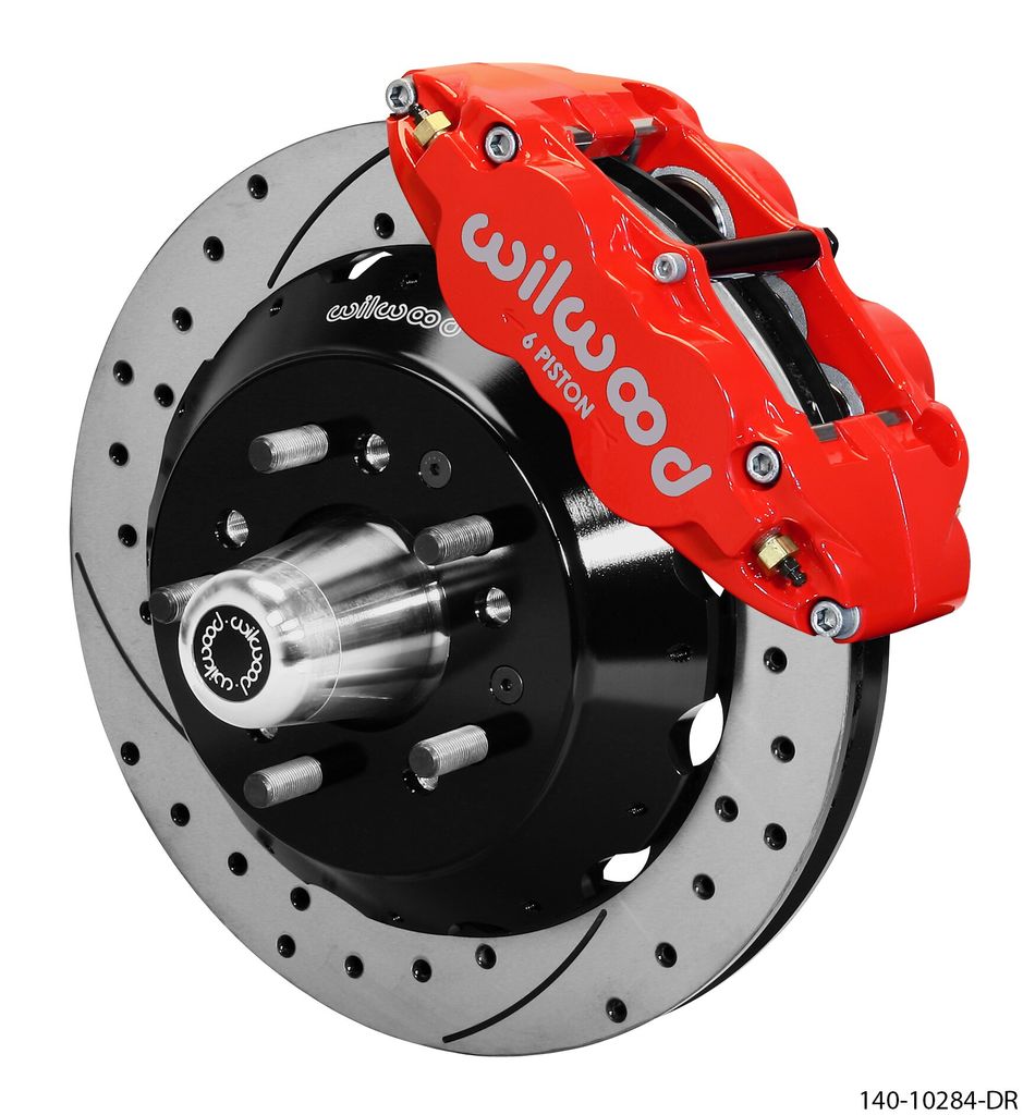 Wilwood 140-10284-DR - Forged Narrow Superlite 6R Big Brake Brake Kit (Hub)