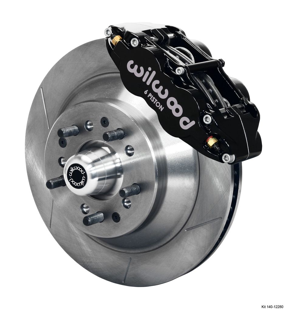 Wilwood 140-12280 - Forged Narrow Superlite 6R Big Brake Brake Kit (Hub and 1PC Rotor)