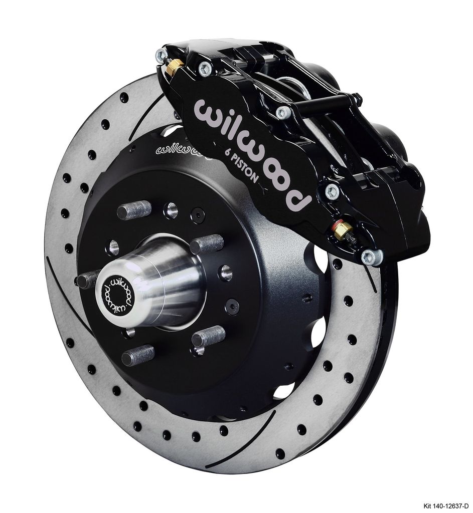 Wilwood 140-12637-D - Forged Narrow Superlite 6R Big Brake Brake Kit (Hub)