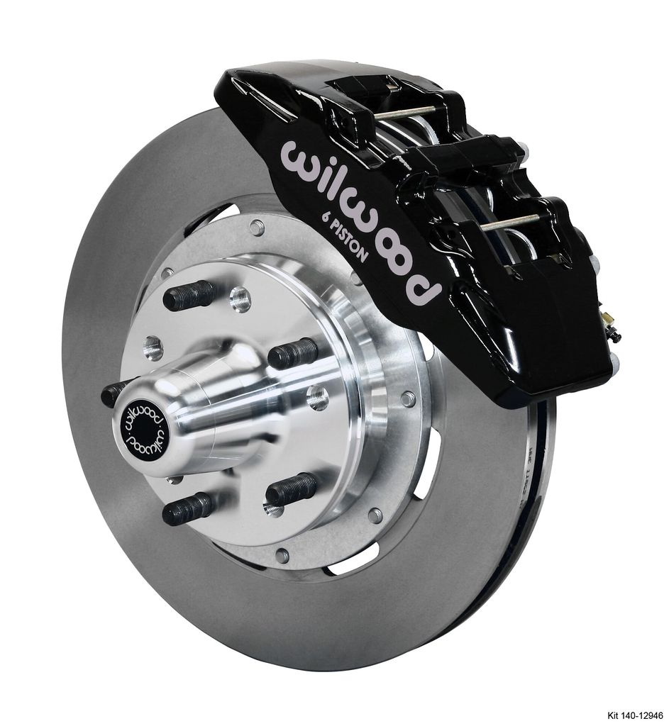 Wilwood 140-12946 - Forged Dynapro 6 Big Brake Brake Kit (Hub)