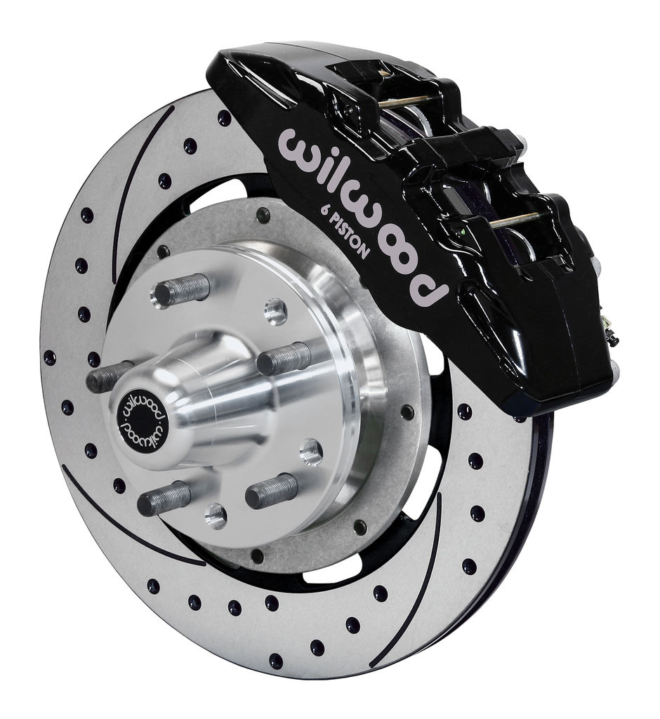 Wilwood 140-13554-D - Forged Dynapro 6 Big Brake Brake Kit (Hub)