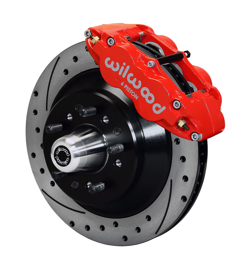 Wilwood 140-13654-DR - Forged Narrow Superlite 6R Big Brake Brake Kit (Hub and 1PC Rotor)
