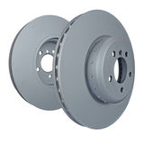 Ultimax OE Style Smooth Vented Front Disc Brake Rotors, 2-Wheel Set