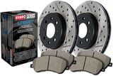 StopTech Brake Kit - Drilled and Slotted- Stage 2 Street Rotor and Pad Kit