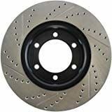 Stoptech Style Frozen Cryo 127 Drilled and Slotted Brake Rotors