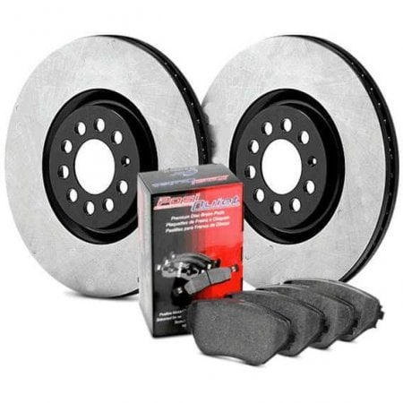 Centric 906.33072 - Preferred Axle Pack Disc Brake Kit - Rotor and Pad, 4-Wheel Set