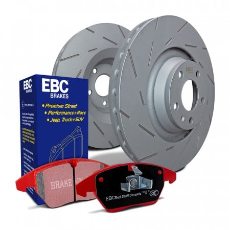 EBC Brakes S25KF1001 - Brake Kit - Ultimax Pad and Plain Rotor