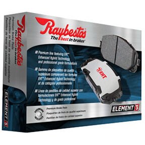 Raybestos PGD1838M - Element3 Performance Metallic Disc Brake Pads, 2 Wheel Set