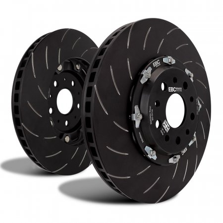 EBC Brakes SG2FC7694 - Racing 2-Piece Floating SG Grooved Brake Rotors (Complete Assembly)