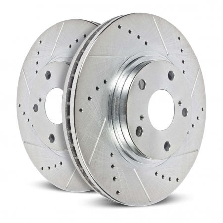 Powerstop Evolution Performance Drilled, Slotted & Plated Brake Rotors
