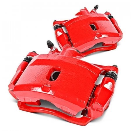 PowerStop S15174 - Red Powder Coated Calipers