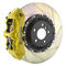 Brembo 1T2.9006A5 - Brake Kit, GT Series, Slotted Rotor, Yellow Caliper