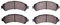 Dynamic Friction 6212-48004 - Brake Kit - Quickstop Rotors and Heavy Duty Brake Pads With Hardware