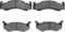 Dynamic Friction 6212-39182 - Brake Kit - Quickstop Rotors and Heavy Duty Brake Pads With Hardware
