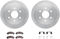 Dynamic Friction 6212-48049 - Brake Kit - Quickstop Rotors and Heavy Duty Brake Pads With Hardware