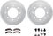 Dynamic Friction 6212-48073 - Brake Kit - Quickstop Rotors and Heavy Duty Brake Pads With Hardware