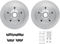 Dynamic Friction 6212-40351 - Brake Kit - Quickstop Rotors and Heavy Duty Brake Pads With Hardware
