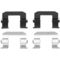 Dynamic Friction 6312-03028 - Brake Kit - Quickstop Rotors and 3000 Ceramic Brake Pads with Hardware