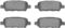 Dynamic Friction 4512-01022 - Brake Kit - Geostop Rotors and 5000 Advanced Brake Pads (Ceramic) with Hardware
