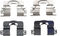 Dynamic Friction 4512-03166 - Brake Kit - Geostop Rotors and 5000 Advanced Brake Pads (Ceramic) with Hardware