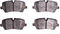 Dynamic Friction 4512-11082 - Brake Kit - Geostop Rotors and 5000 Advanced Brake Pads (Ceramic) with Hardware