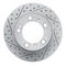 Dynamic Friction 2712-02029 - Brake Kit - Geoperformance Coated Drilled and Slotted Brake Rotor and Active Performance 309 Brake Pads