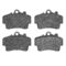 Dynamic Friction 2712-02030 - Brake Kit - Slotted Coated Carbon Alloy Brake Rotor and Active Performance 309 Brake Pads
